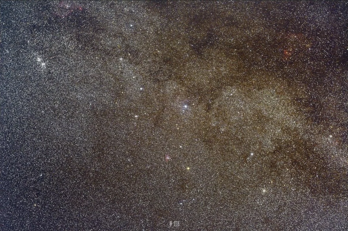 leuchtender interstellarer gasnebel